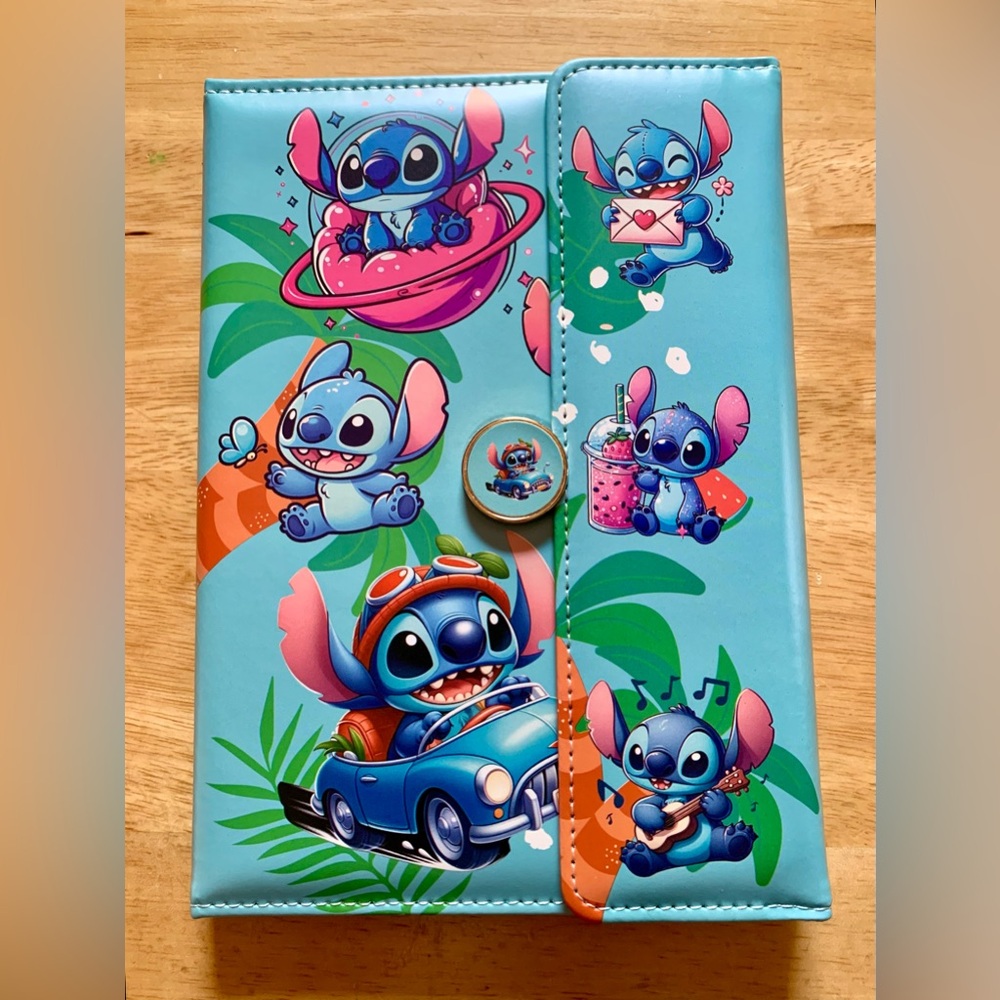 Stitch Themed Journal Car